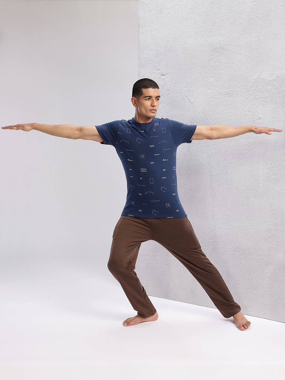 HRX by Hrithik Roshan Printed Yoga T-shirt