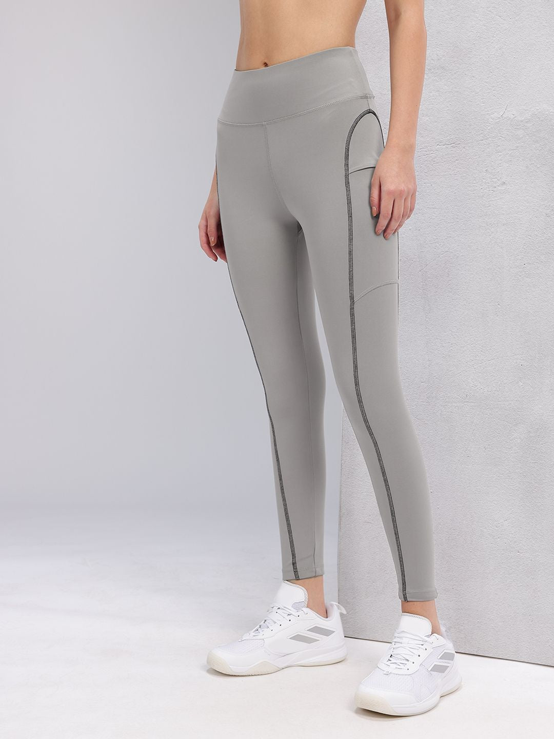 HRX by Hrithik Roshan Women Typography Printed Rapid-Dry Running Tights