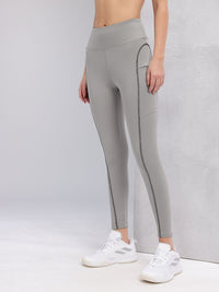 HRX by Hrithik Roshan Women Typography Printed Rapid-Dry Running Tights
