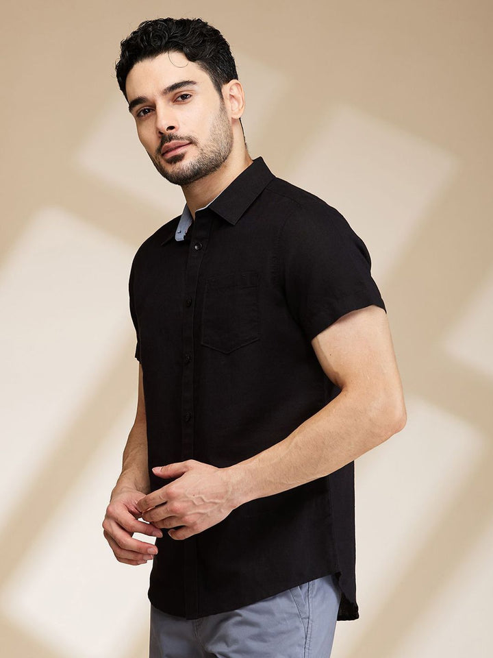 Being Human Men Slim Fit Opaque Casual Shirt