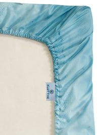 Moda Rapido X KLOTTHE Biru & Putih Bunga 400 TC Cadar King dengan 2 Sarung Bantal