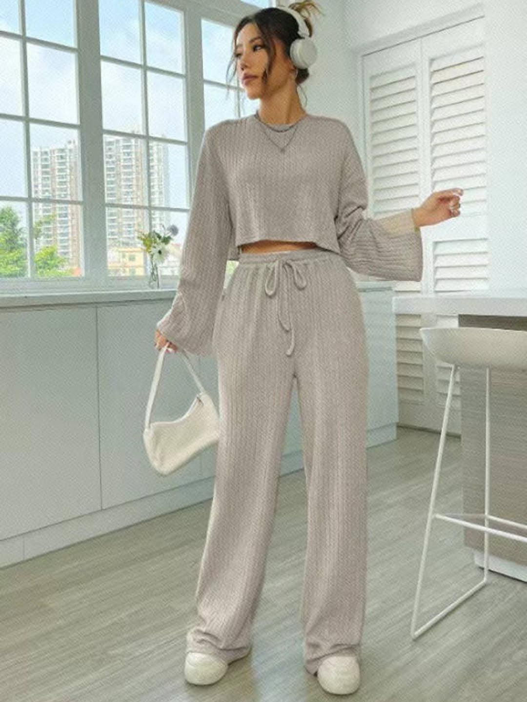 DressBerry Women Round Neck Long Sleeves Top