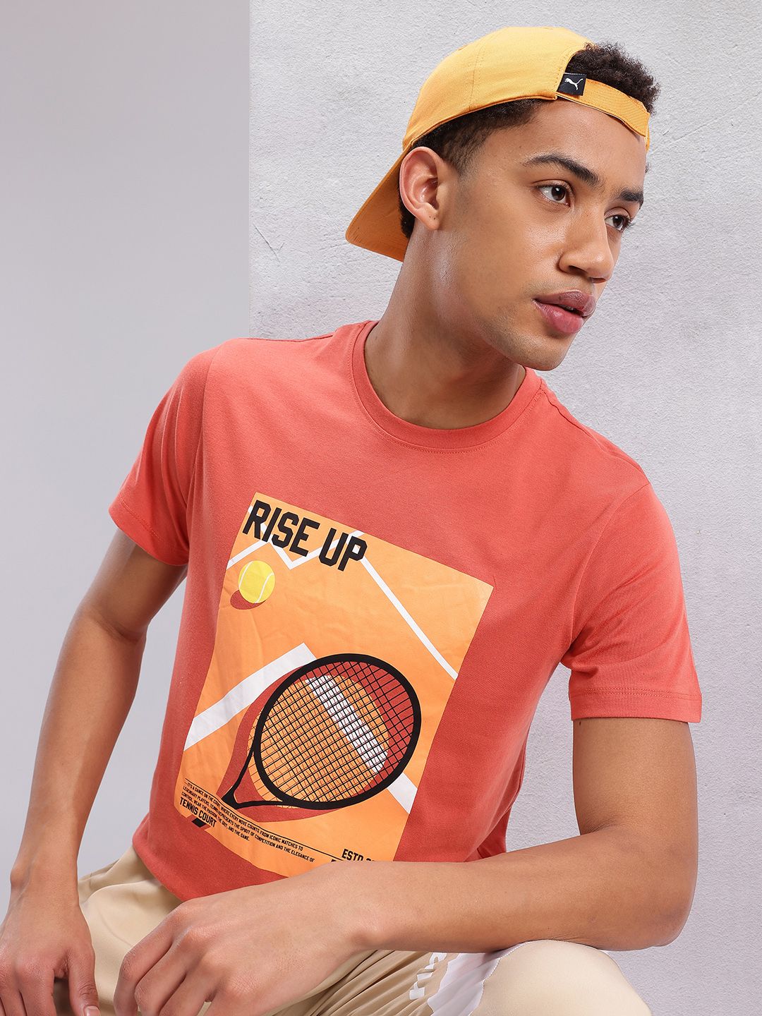HRX by Hrithik Roshan Graphic Print Round-Neck Lifestyle T-shirt