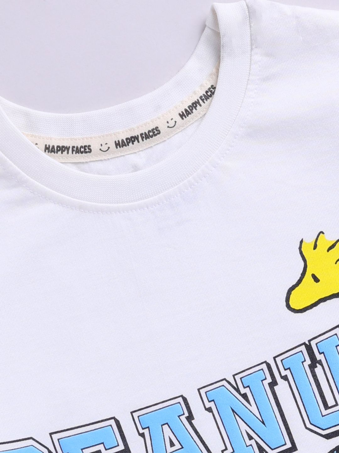 Happy Faces Kids Boys Snoopy Printed Pure Cotton T-Shirt