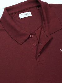 Thomas Scott Men Solid Polo Collar T-shirt