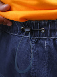Powerlook Men Solid Relaxed Loose Fit Cargos Trousers