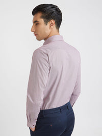 Raymond Textured Pure Cotton Slim Fit Formal Shirt