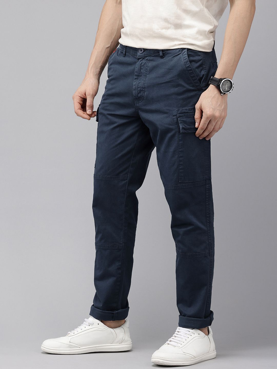 SPYKAR Men Cargos Trousers