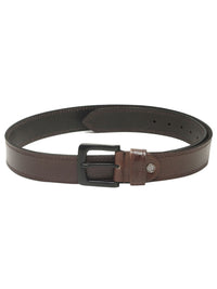 Teakwood Leathers Men Textured Leather Belt