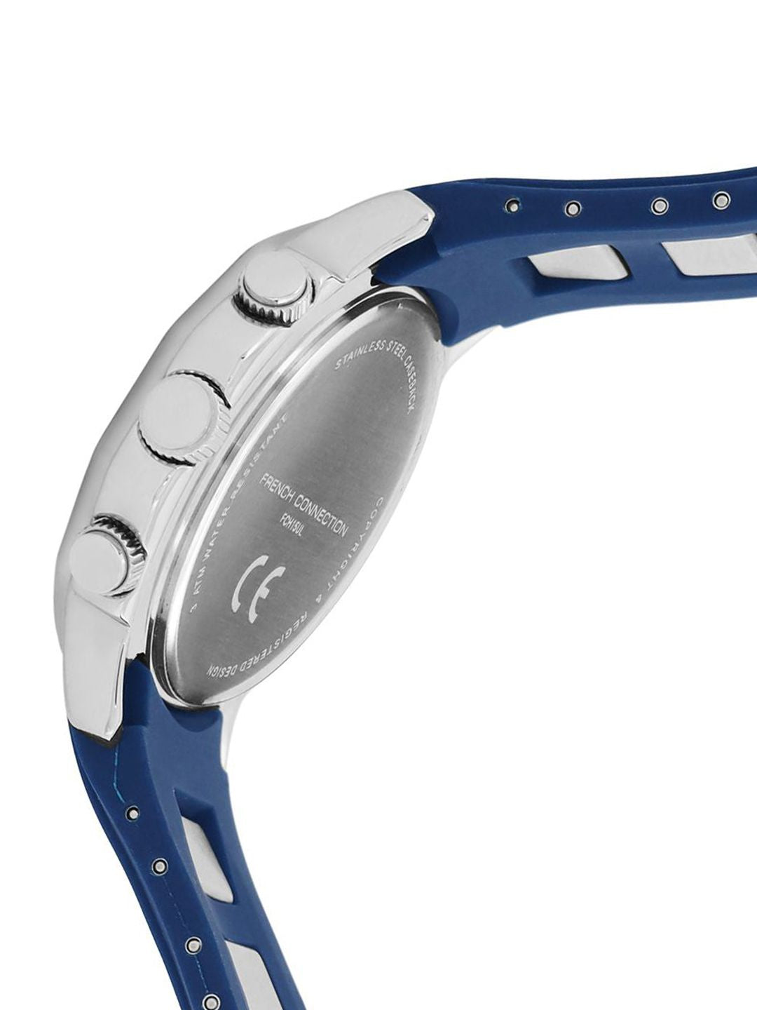 Sambungan Perancis Lelaki Dial & Tali Watch FCH15ul