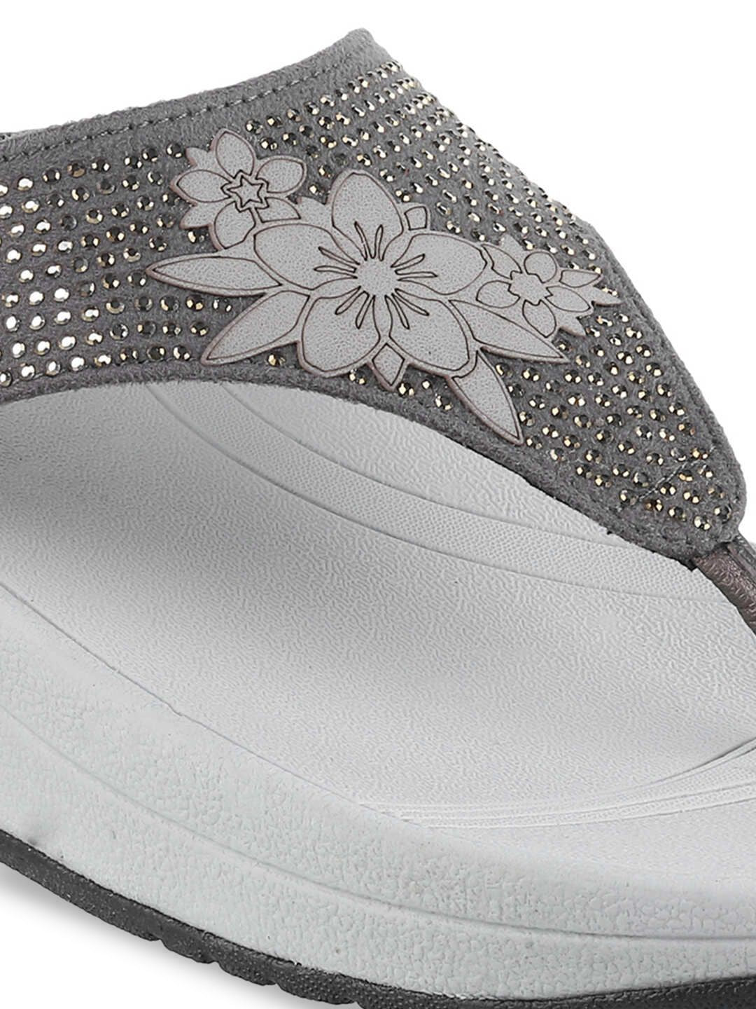 Metro Women Embellished Comfort Sandals