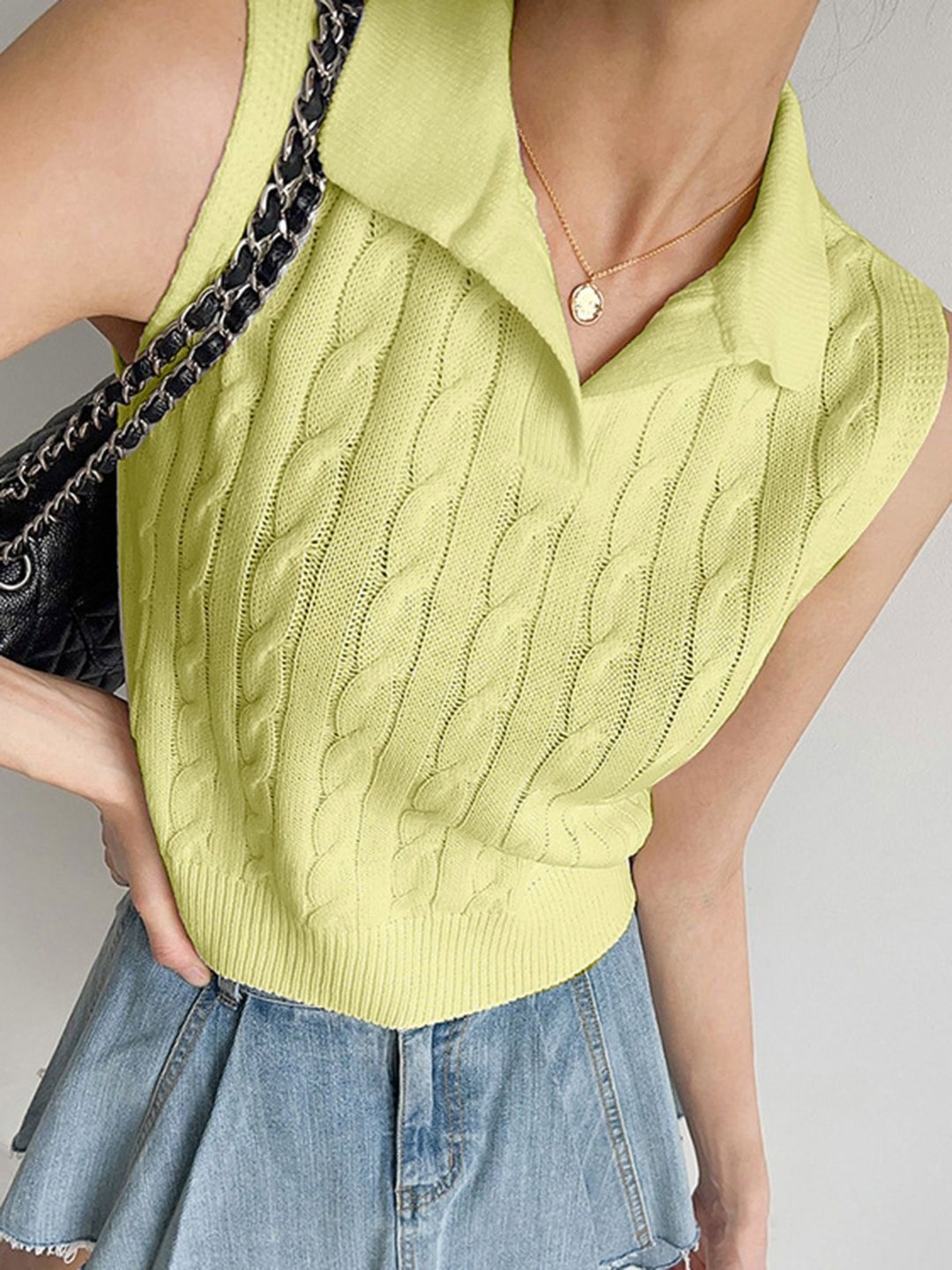 DressBerry Shirt Collar Regular Top