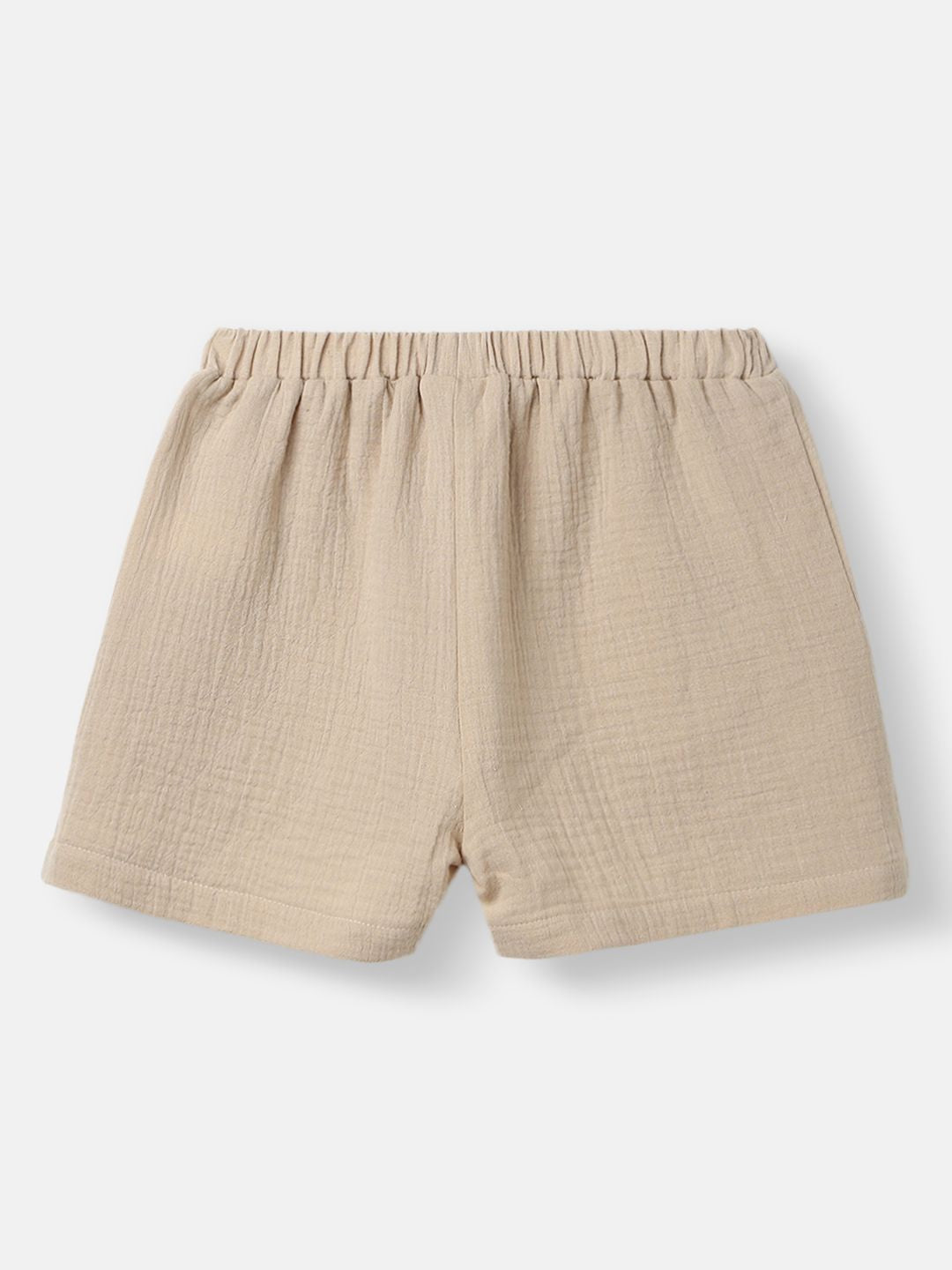 Nauti Nati Boys Shirt Collar Pure Cotton Shirt with Shorts