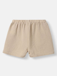 Nauti Nati Boys Shirt Collar Pure Cotton Shirt with Shorts