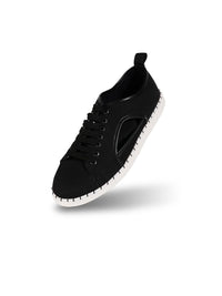 MONKSTORY Lelaki Bertali Sneakers PU Potongan