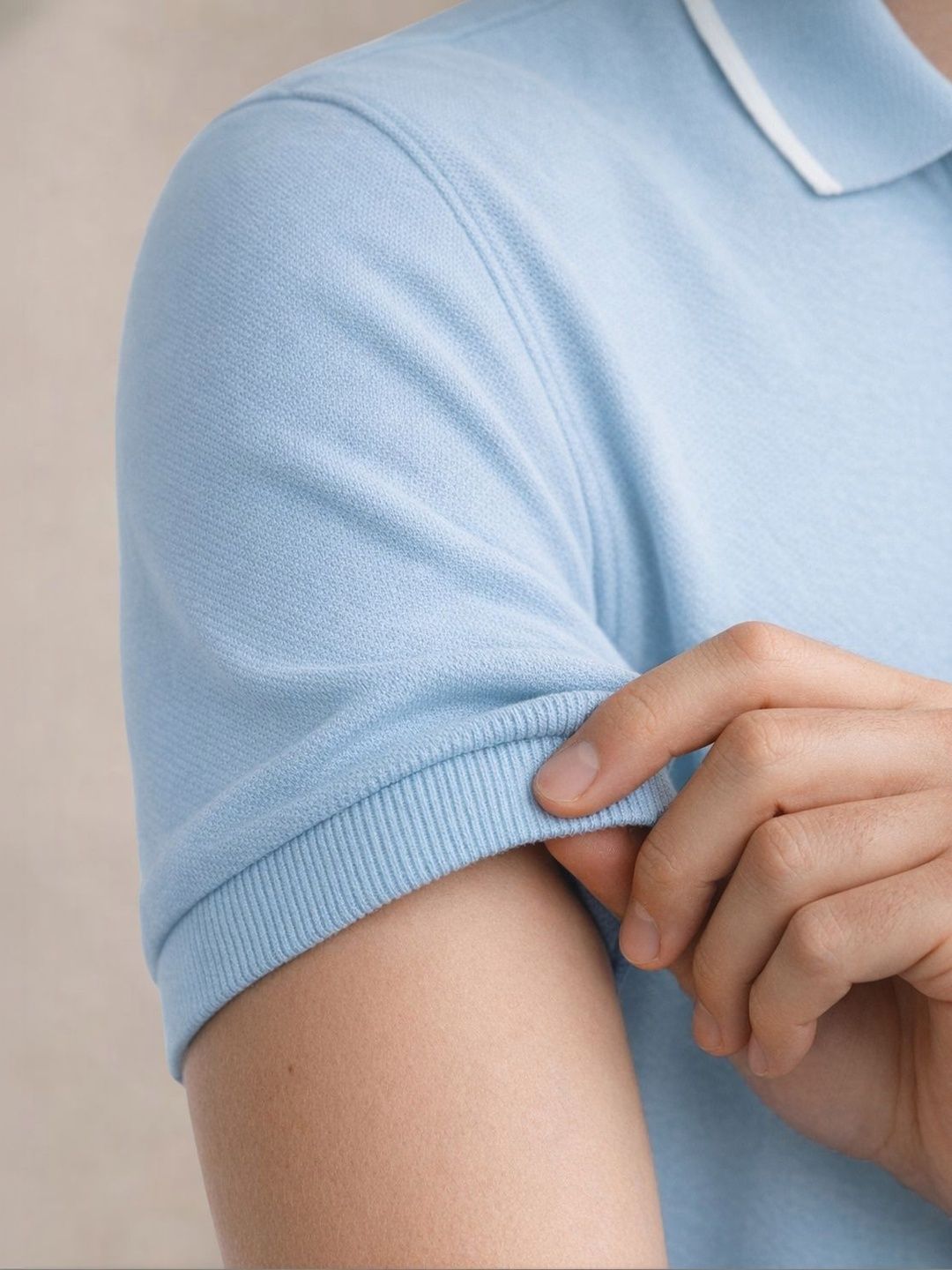 Baju-T Kolar Polo ADRO Lelaki