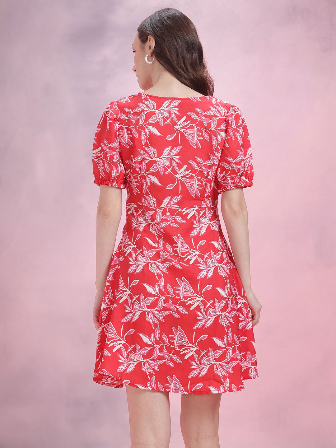 DressBerry Floral Printed A-Line Dress