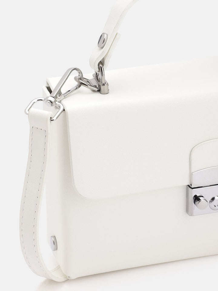 Lino Perros Structured Satchel Handheld Bag