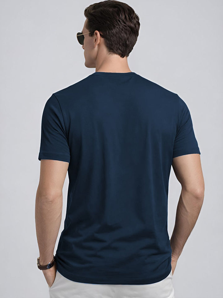 ADRO Men Typography Printed T-shirt