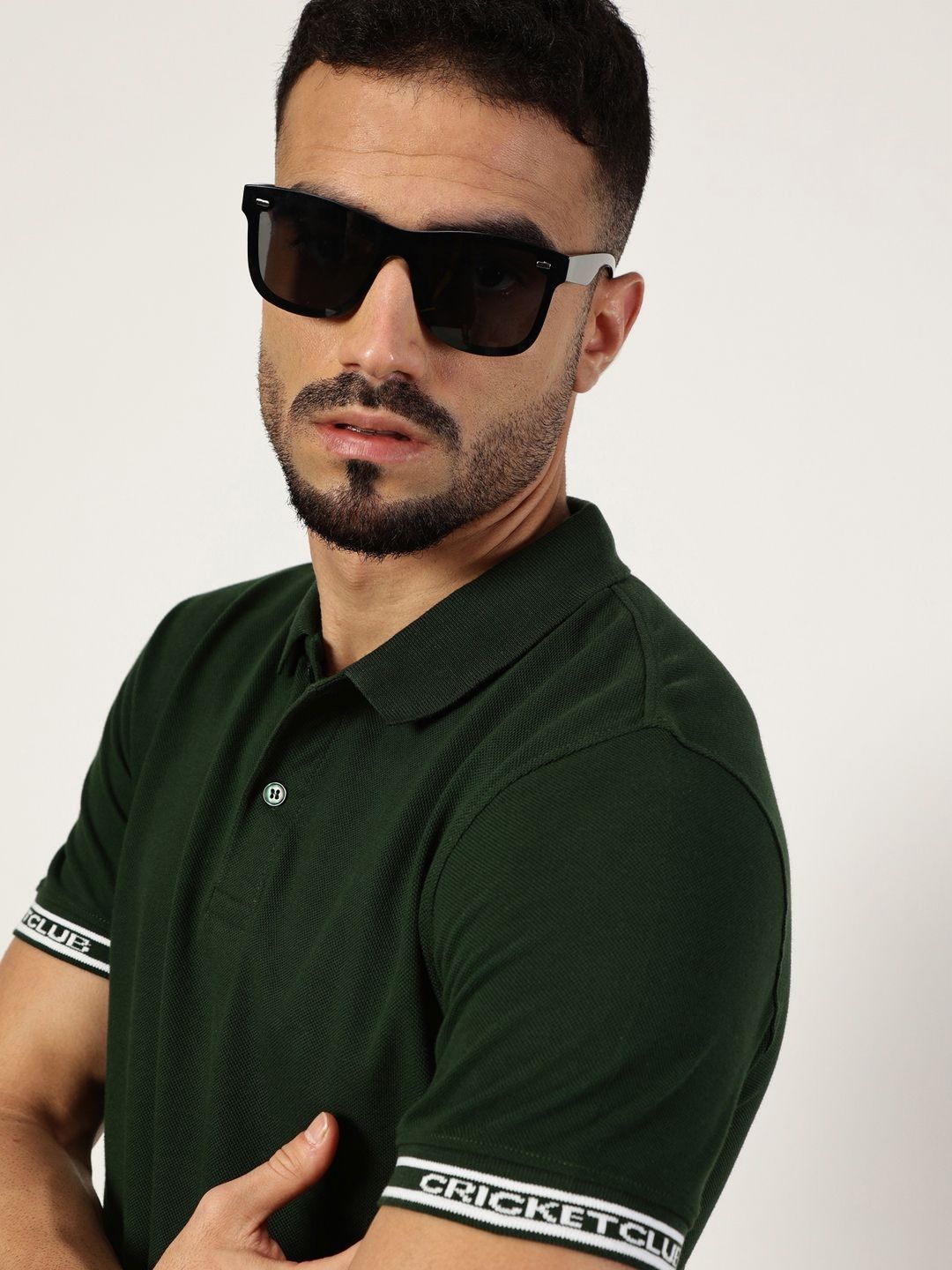 Thomas Scott Men Polo Collar T-shirt