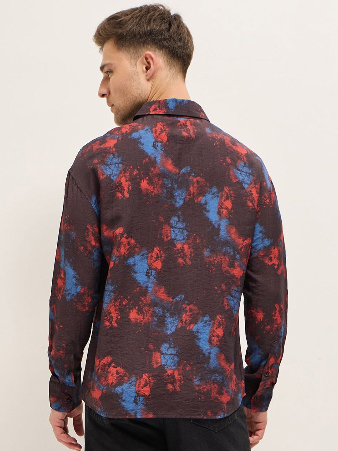 THE BEAR HOUSE Men Opaque Printed Casual Shirt