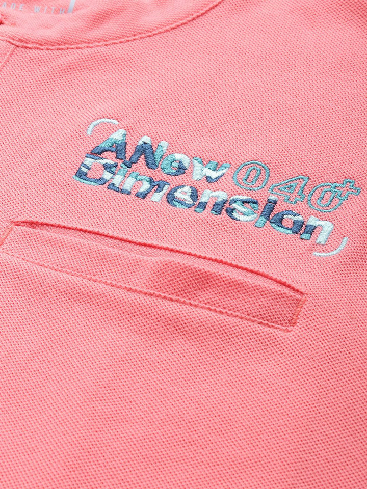The Indian Garage Co Band Collar T-shirt