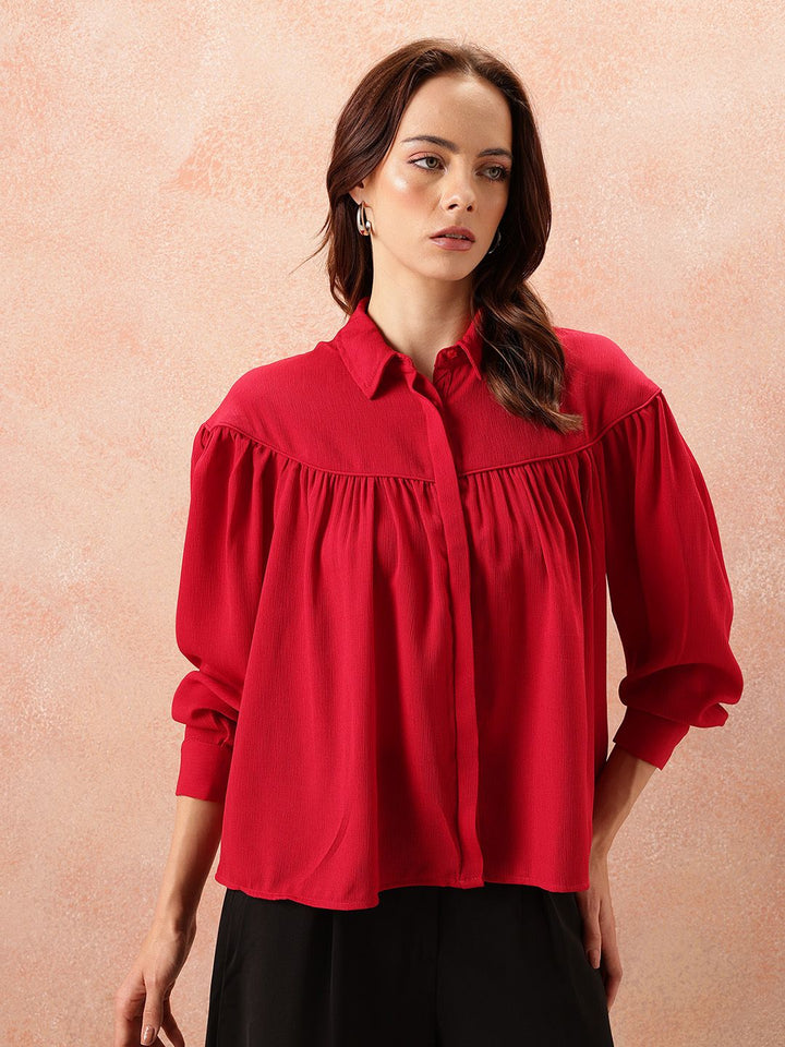 all about you Opaque Casual Shirt