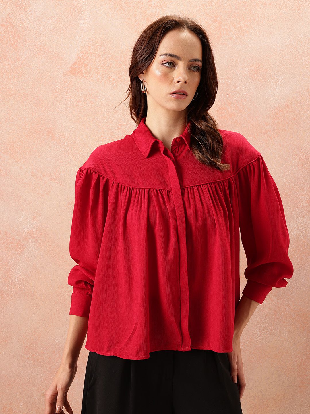 all about you Opaque Casual Shirt