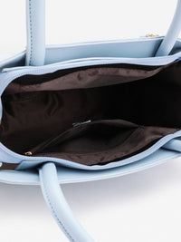 DressBerry Structured Handheld Bag with Detachable Sling Strap