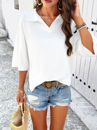 all about you  Polo Collar Tshirt