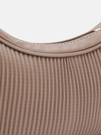 DressBerry Textured Structured Shoulder Bag