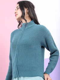Tokyo Talkies Women Cable Knit Pullover