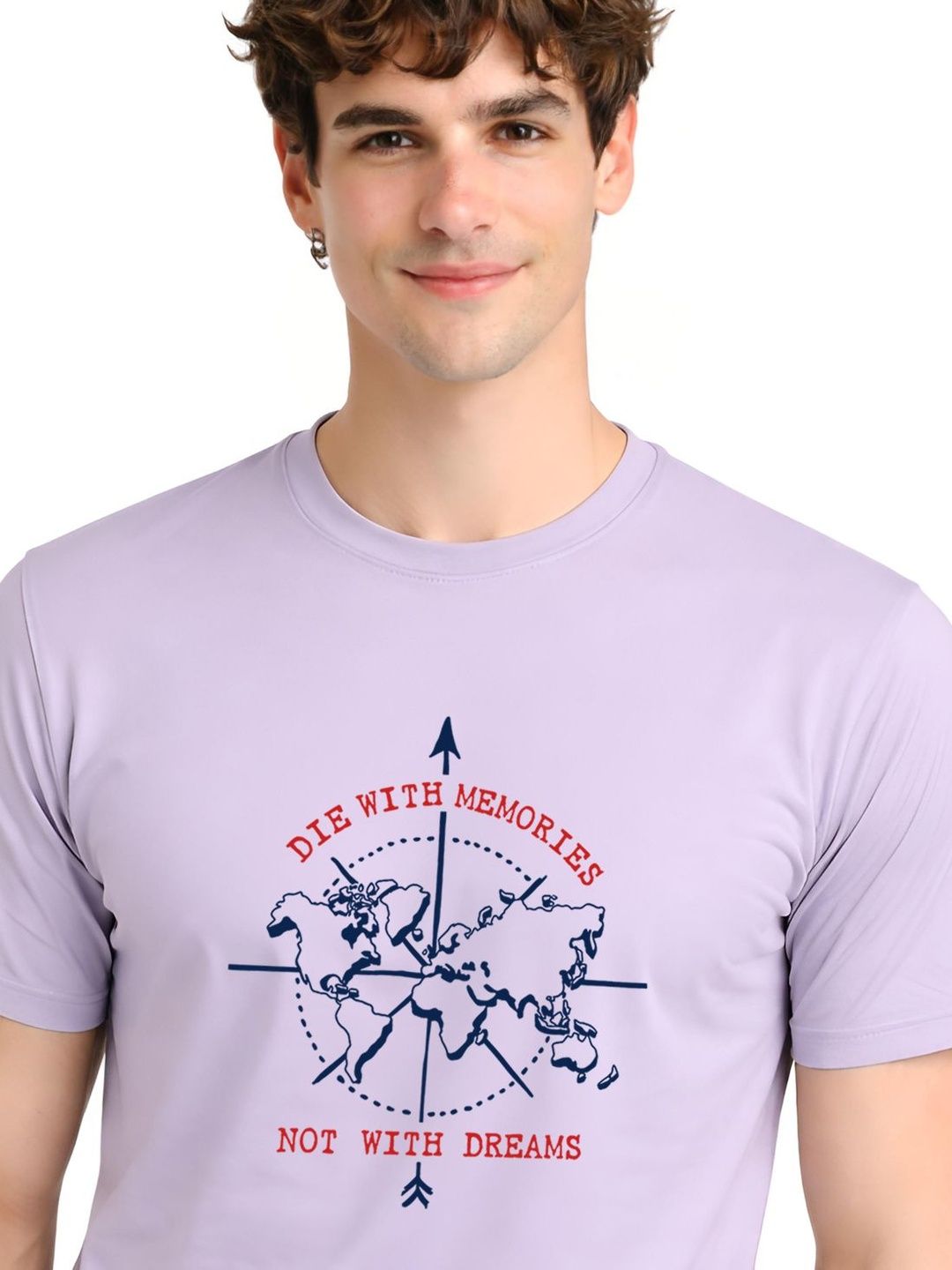 ADRO Men Printed T-shirt
