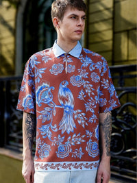 Eszett Men Floral Printed Casual Shirt
