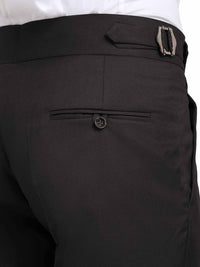 Seluar Gurkha Slim Fit Coklat Gelap KLOTTHE Lelaki