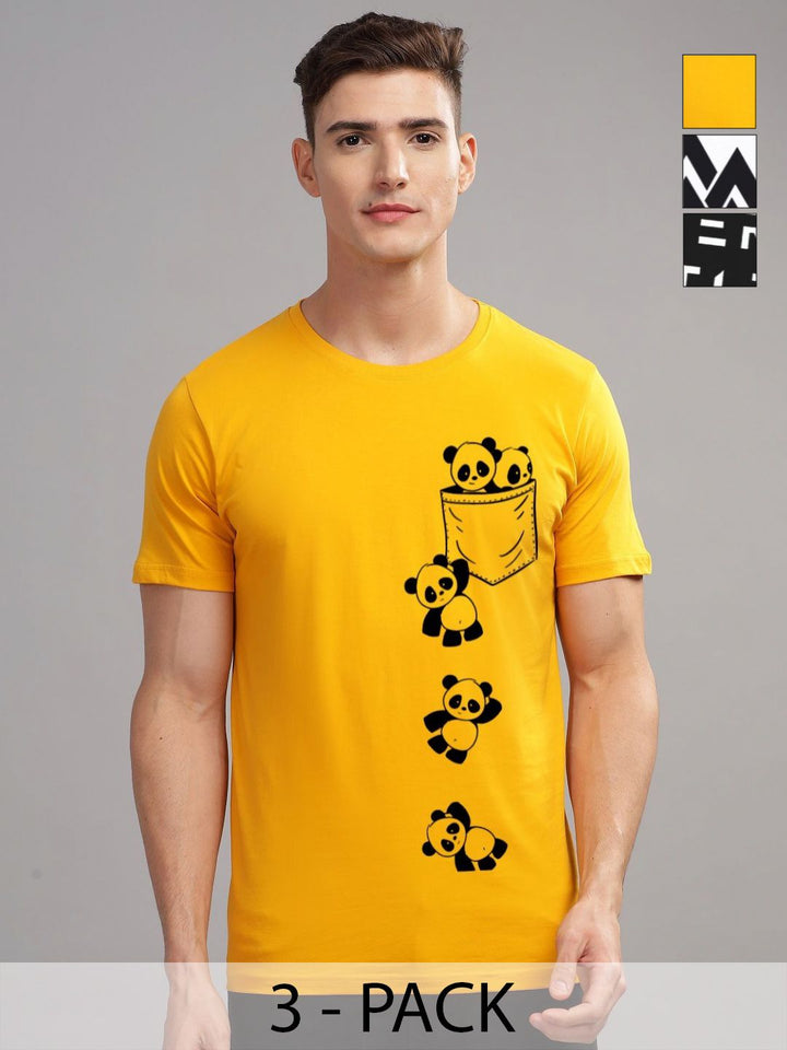 ADRO Men Printed T-shirt