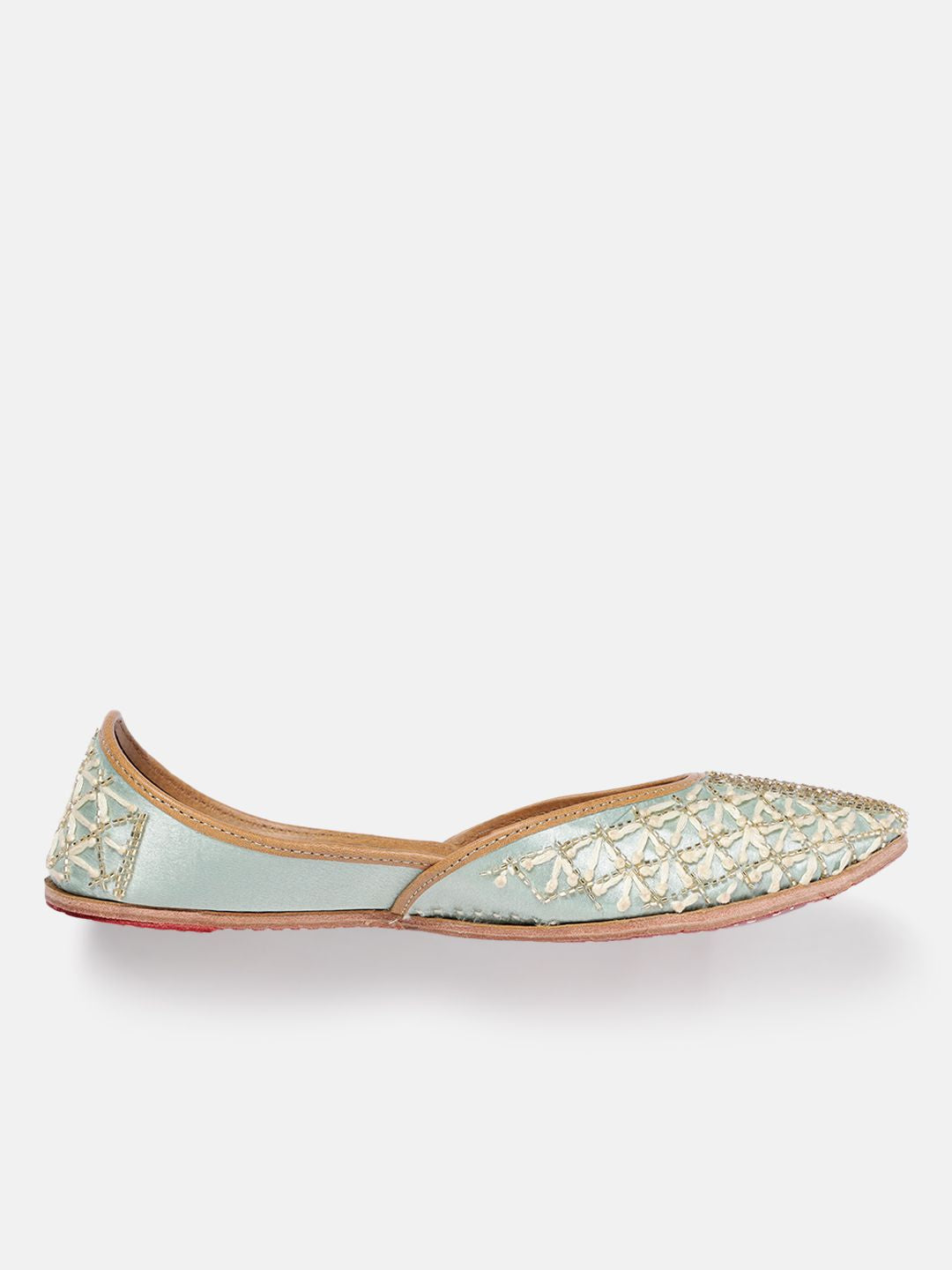 House of Pataudi Embellished Ethnic Mojaris