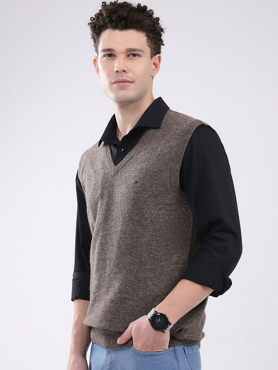 Monte Carlo Men Woollen Sweater Vest