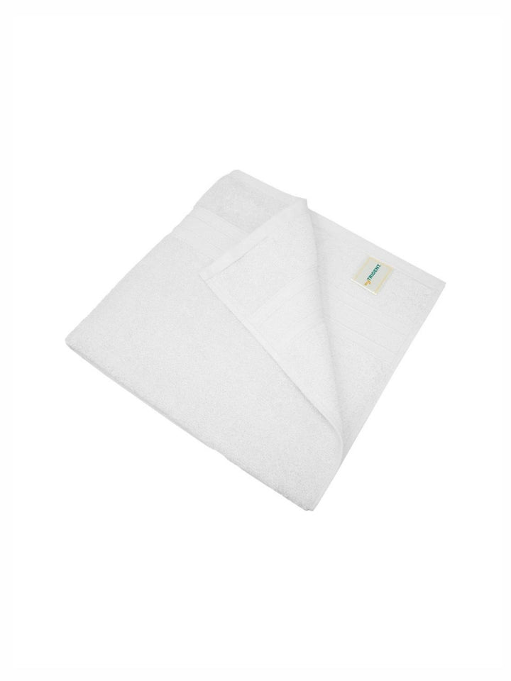 MYTRIDENT White 2 Pieces Cotton 500 GSM Bath Towel
