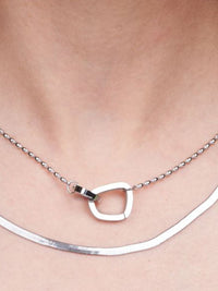 SALTY Stainless Steel Classic Beauty Layered Necklace