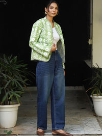 House of Chikankari Women Reversible Quilted Jacket
