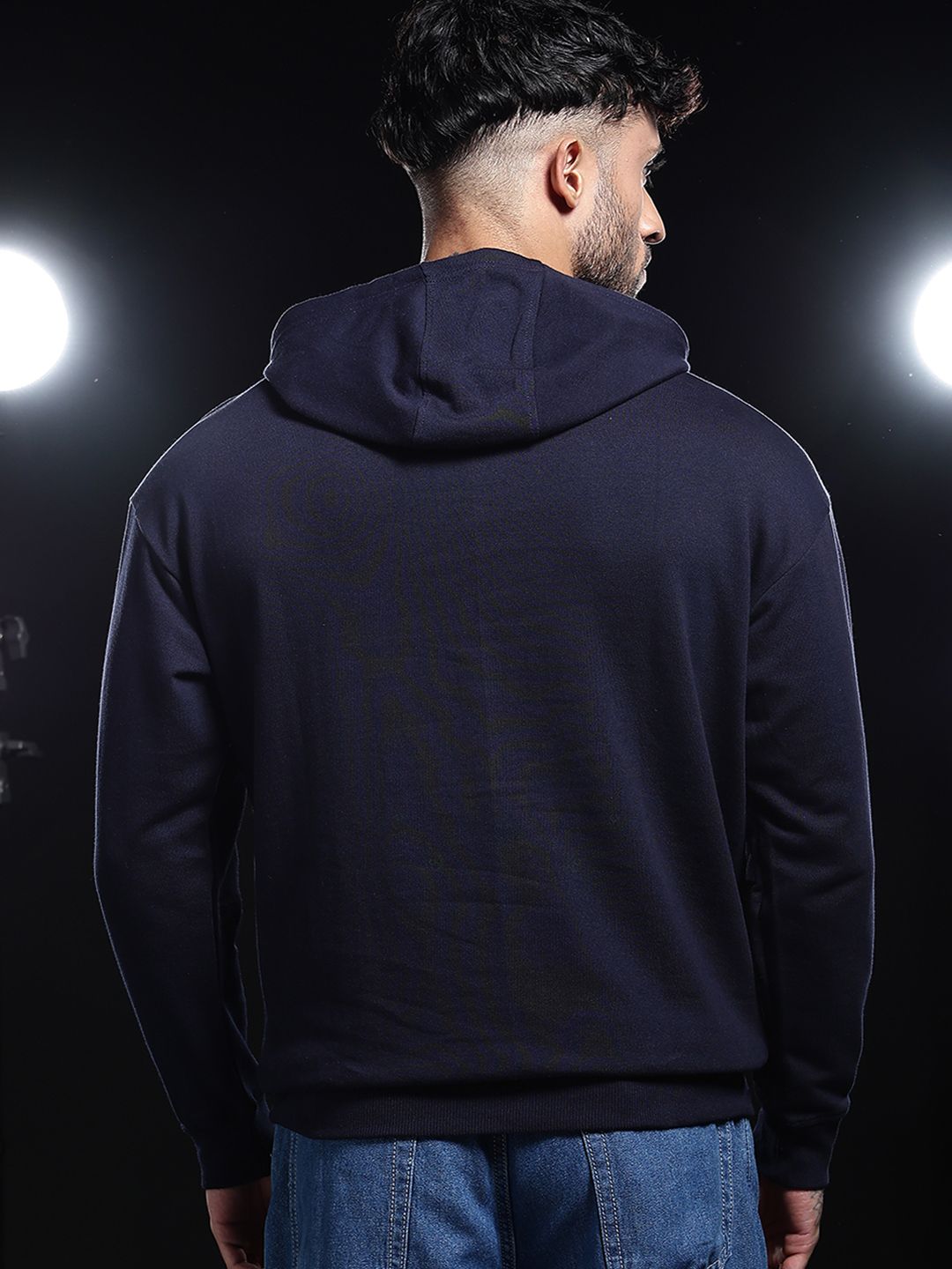 Eszett Lelaki Pure Cotton Hooded Sweatshirt