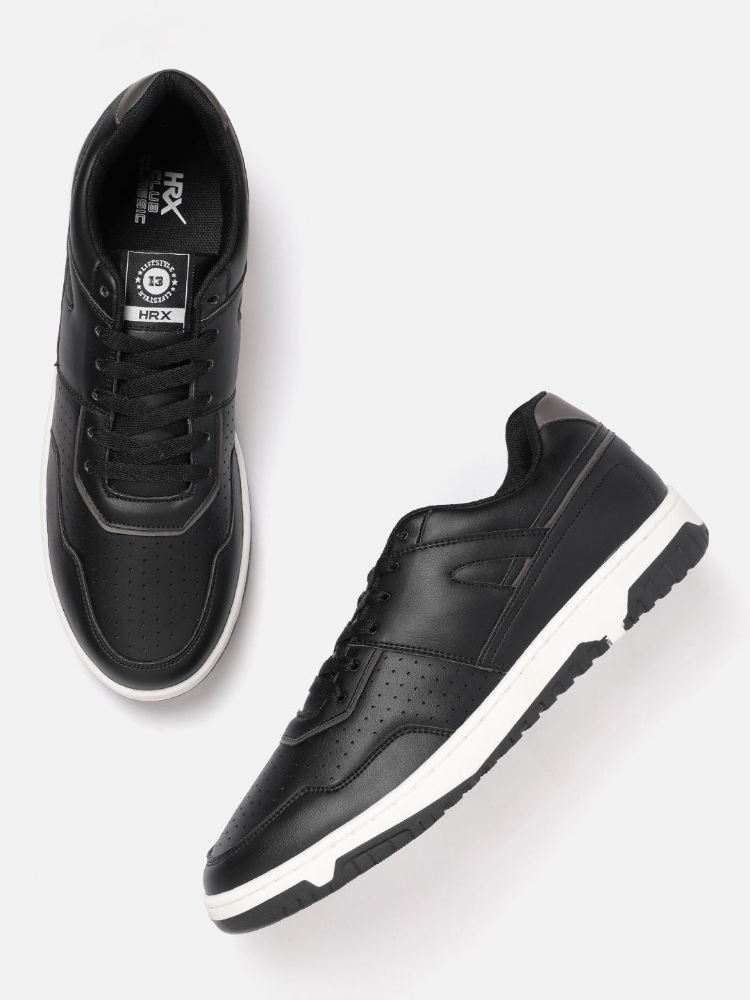 HRX by Hrithik Roshan Men Club Classic Perforated Sneakers