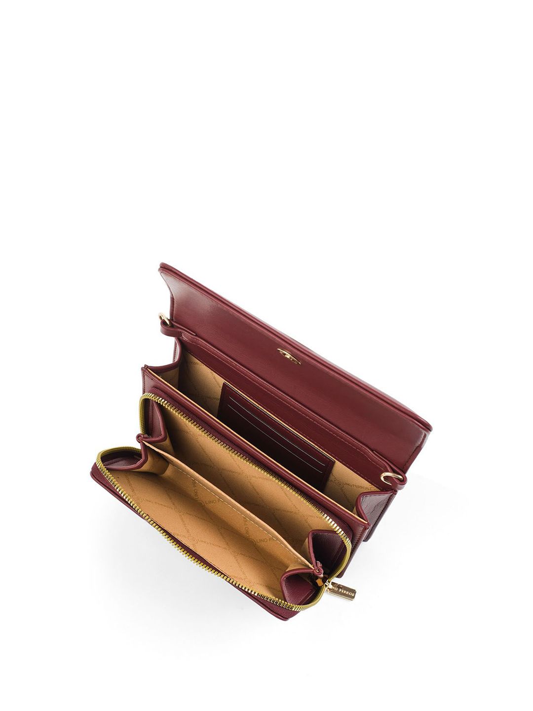 Lino Perros Women Solid Structured Sling Bag