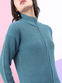 Tokyo Talkies Women Cable Knit Pullover