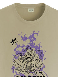 ADRO Men Typography Printed Applique T-shirt