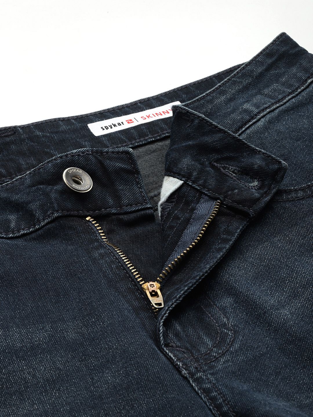 SPYKAR Men Slim Fit Low-Rise Light Fade Stretchable Jeans