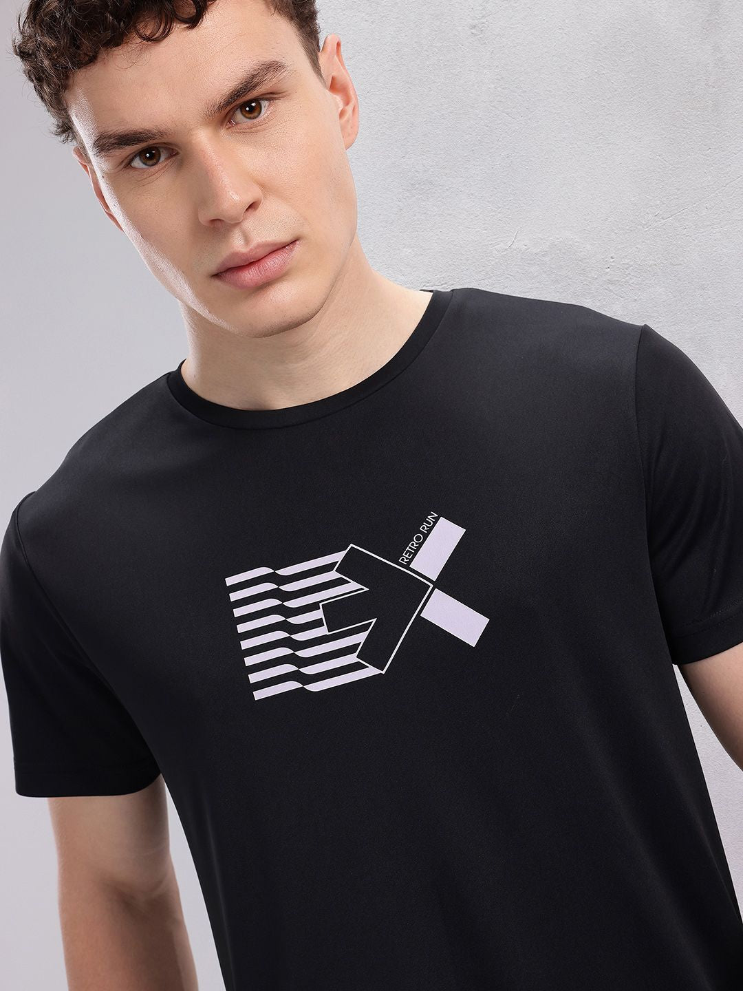 HRX by Hrithik Roshan Brand Logo Print Running T-shirt
