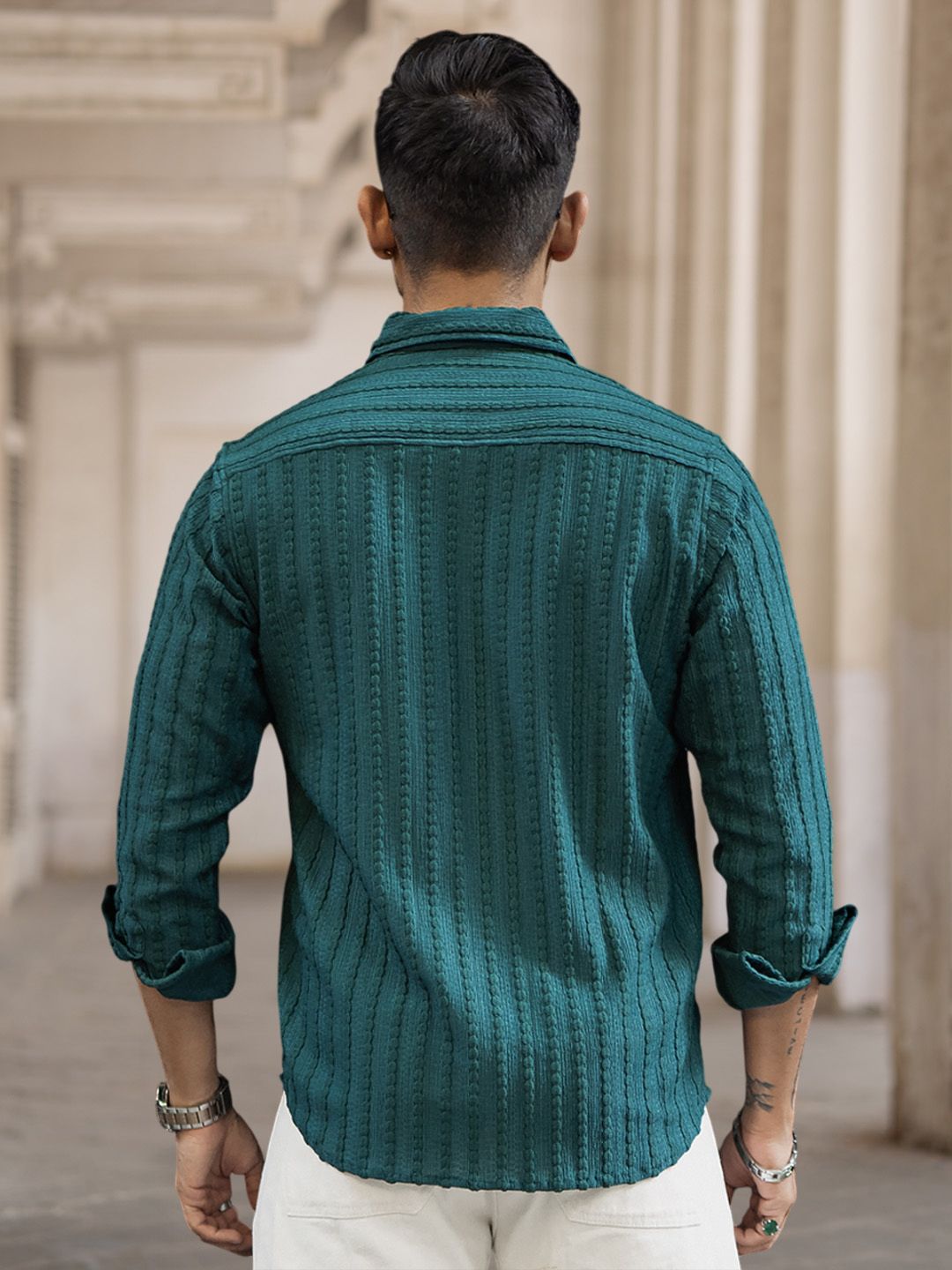 Powerlook Men Opaque Casual Shirt