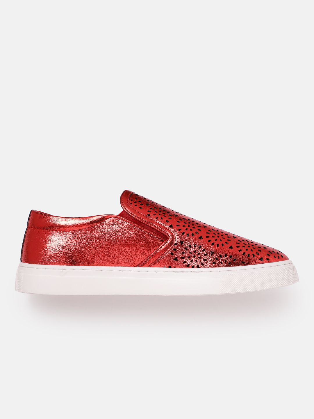 DressBerry Women Cut Work Slip-On Sneakers